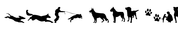 Can Dog TFB font preview